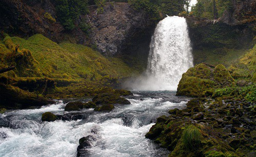 Beauty of a natural falls