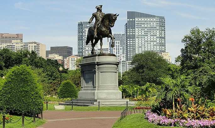 A Famous Monument in Boston